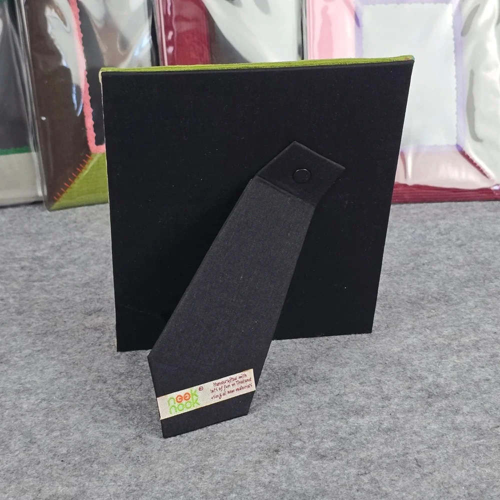 Nook Nook 5- Picture Frames Multicolor Patchwork Corduroy Handcrafted Thai